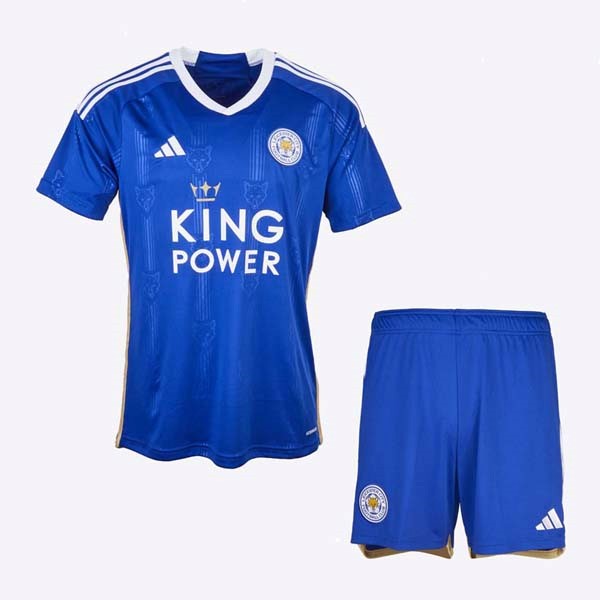 Camiseta Leicester City 1ª Niño 2023/24